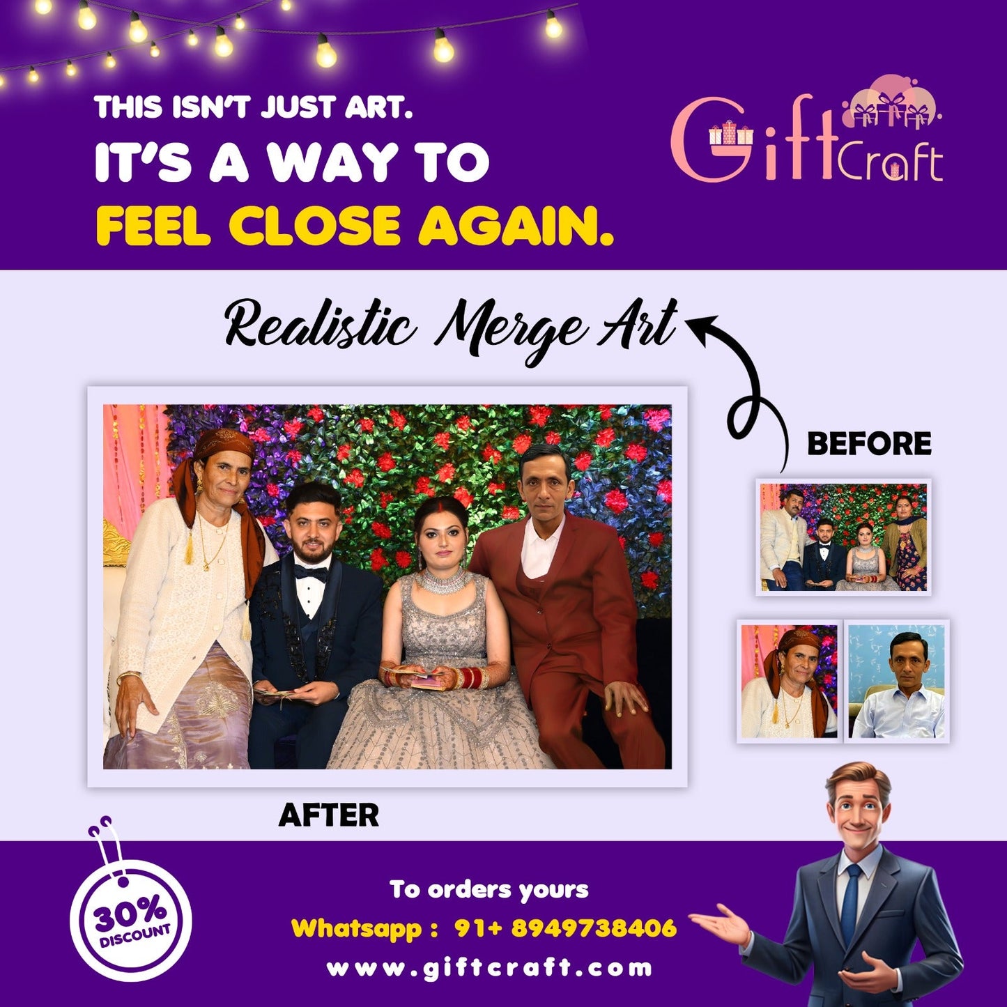 Mother & Father Art Work